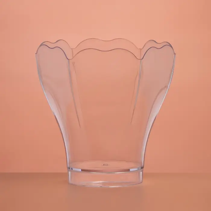 Форма пластиковая одноразовая для фуршета &laquo;Незабудка&raquo;, 160 мл, прозрачная