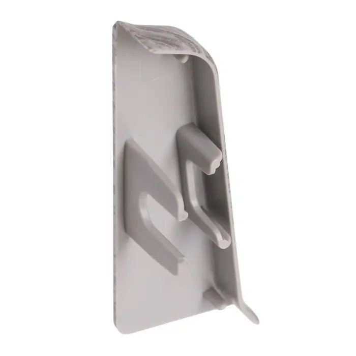 Торцевые заглушки для плинтуса &laquo;Деконика&raquo;, пара, 55 мм, цвет 210 дуб пепельный