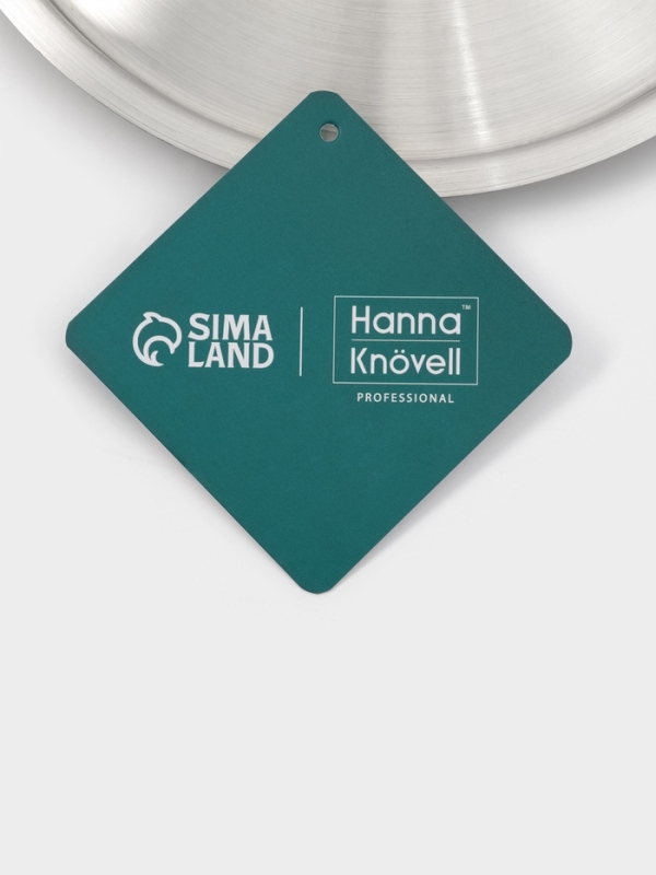 Крышка d=18, нержавеющая сталь, пароотвод, толщина 0,8 мм