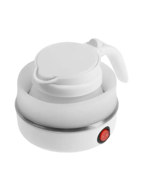 Чайник электрический LSK-1812, пластик, 0.6 л, 600 Вт, складной, белый