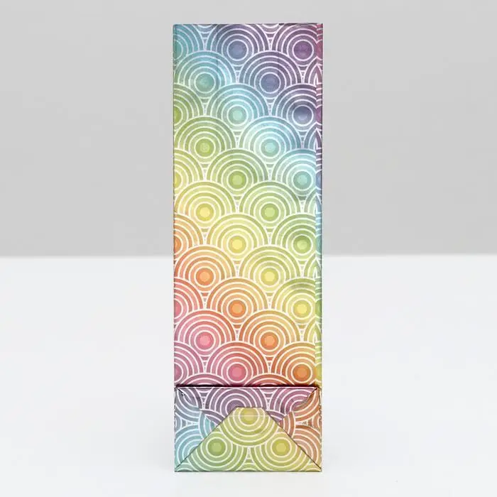 Пакет бумажный фасовочный "Радуга", матовый, 7 х 4 х 20.5 см