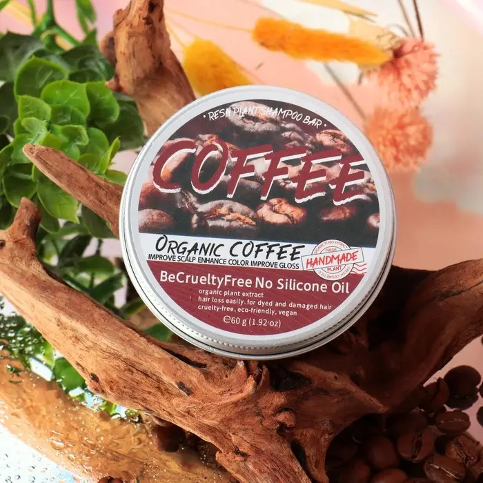 Твёрдый шампунь, с эфирным маслом &laquo;Кофе&raquo;, 60 г