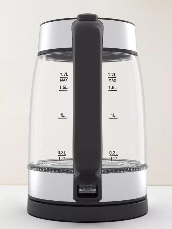 Стеклянный чайник Glass Kittle KI700830, с фильтром, 2200 Вт