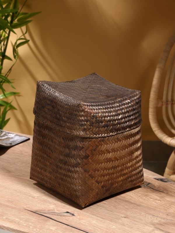 Корзинка плетеная "Рино" 25х25х28 см