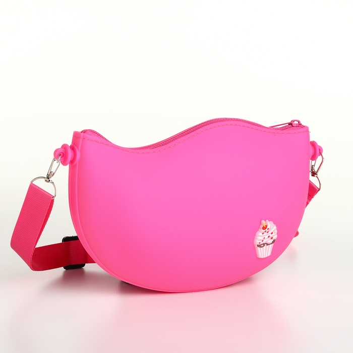 Сумка детская для девочки на молнии, цвет малиновый Сумка детская для девочки на молнии, цвет малиновый