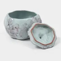 Горшок для запекания Борисовская керамика &laquo;Тыква&raquo;, 600 мл, серый