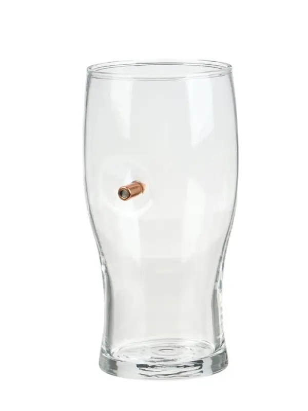 Бокал для пива "Непробиваемый", с пулей 500 мл