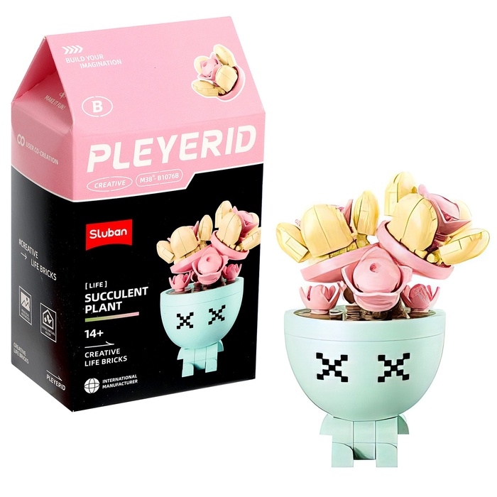 Конструктор Конструктор "Цветы в горшочке", В