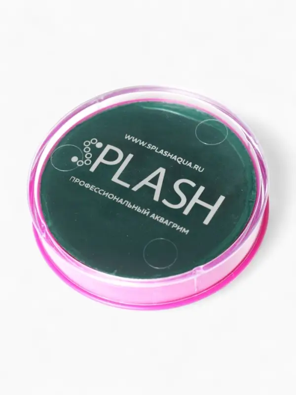 Аквагрим  в шайбе , регулярный, зеленый, 32 гр.