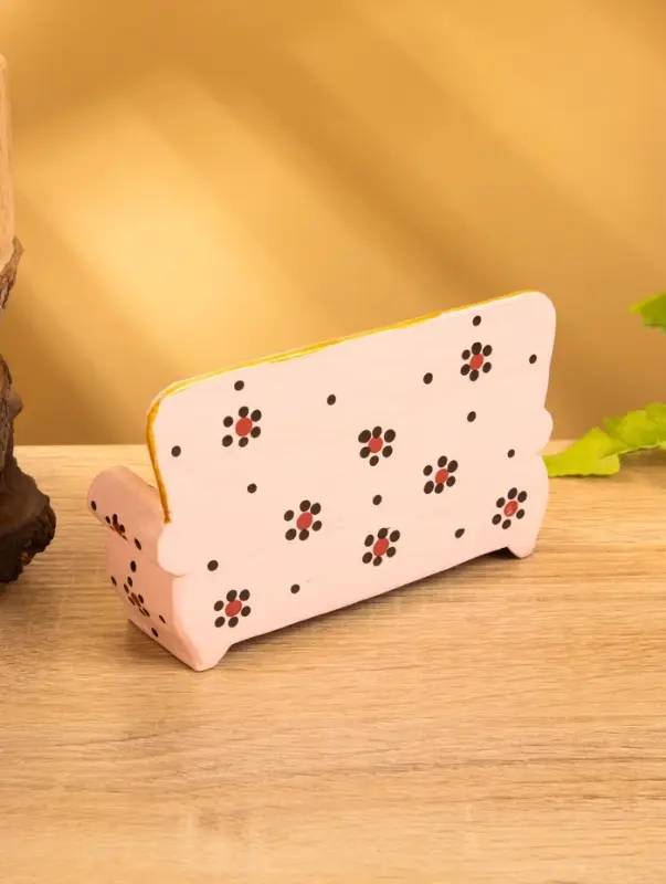 Сувенир &laquo;Диван с цветами&raquo;, 13&times;4&times;9 см, дерево, розовый