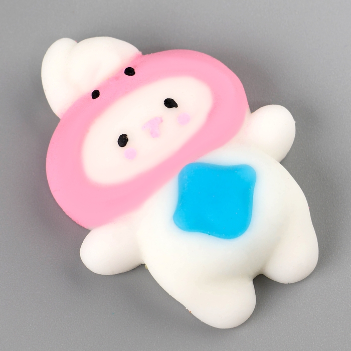 Сквиш антистресс мялка &laquo;Зайка&raquo;в шапочке