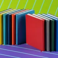 Ежедневник New Latte, недатированный, бирюзовый