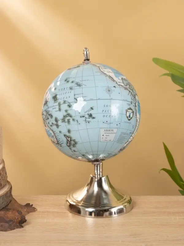 Глобус сувенирный, 18&times;15&times;26 см, подставка металл
