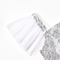 Платье детское нарядное KAFTAN рост 130, белый