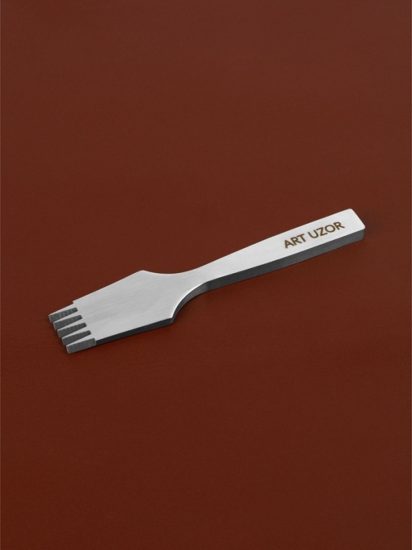 Набор строчных пробойников для французских швов, 3 шт., шаг=3.85 мм