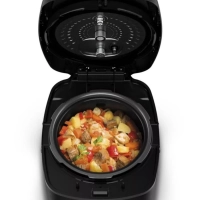 Мультиварка скороварка CY625D32 со сферической чашей, черная