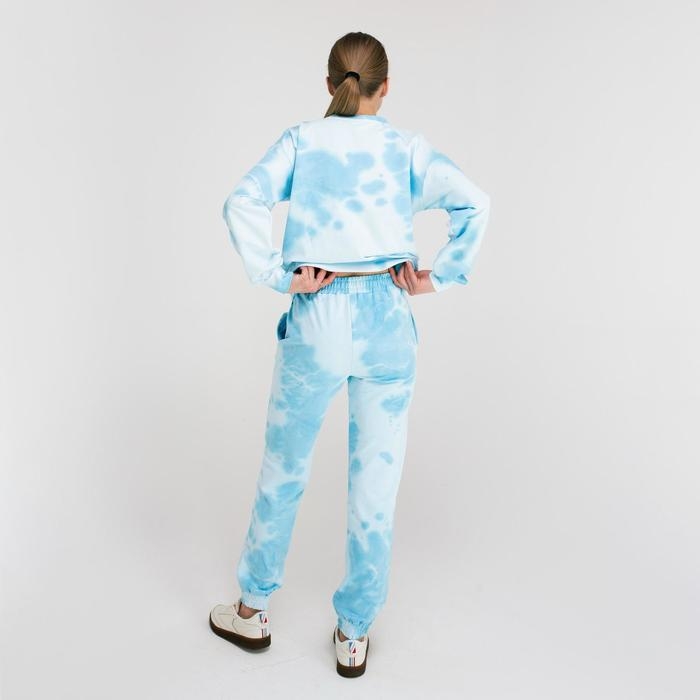 Брюки женские MINAKU: Casual Collection цвет голубой, р-р 44