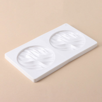 Форма для муссовых десертов и выпечки KONFINETTA &laquo;Зебрано&raquo;, силикон, d=13,2 см, 30,5&times;18 см, цвет белый