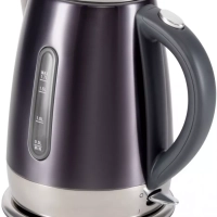 Чайник HYK-S7777 1.7л. 2200Вт графит серебристый