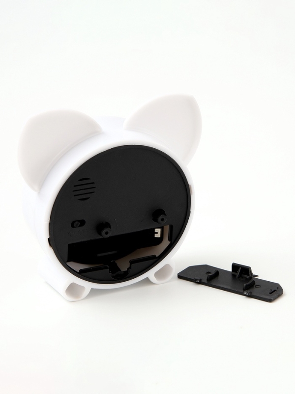 Часы будильник настольные детские &laquo;Кошечка&raquo;, 8&times;8.7 см