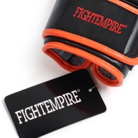 Перчатки снарядные FIGHT EMPIRE, MEXIMA, чёрно-оранжевые, размер L