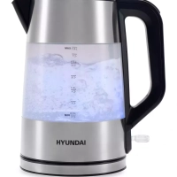 Чайник HYK-P4026 1.9л. 2200Вт черный (пластик)