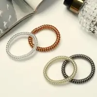 Резинка для волос "Пружинка" металлик, 5 см, микс