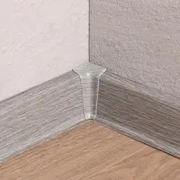 Угол внутренний для плинтуса &laquo;Деконика&raquo;, 55 мм, 210 дуб Пепельный