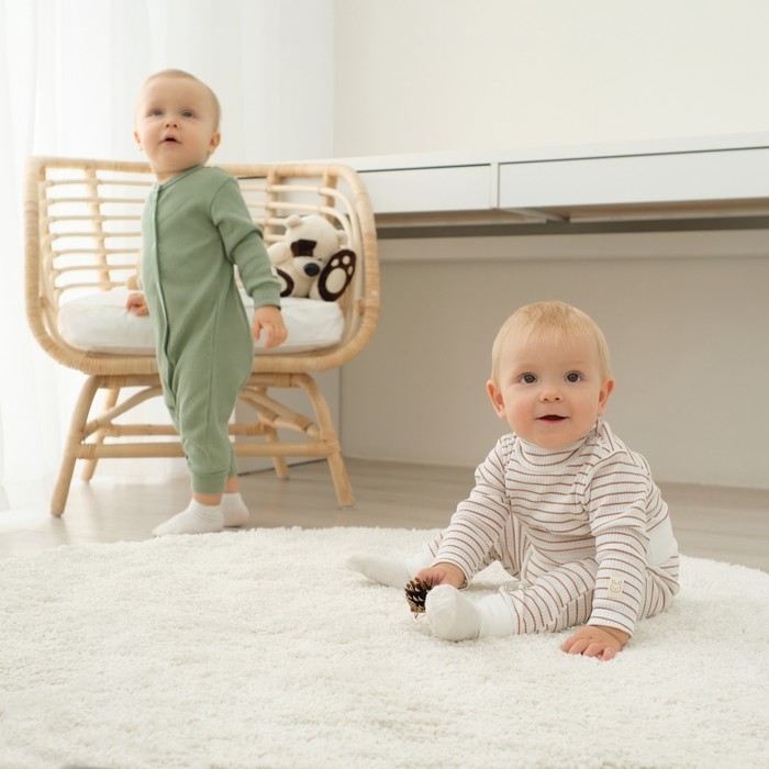 Комбинезон Крошка Я, BASIC LINE, рост 74-80 см, цвет зелёный