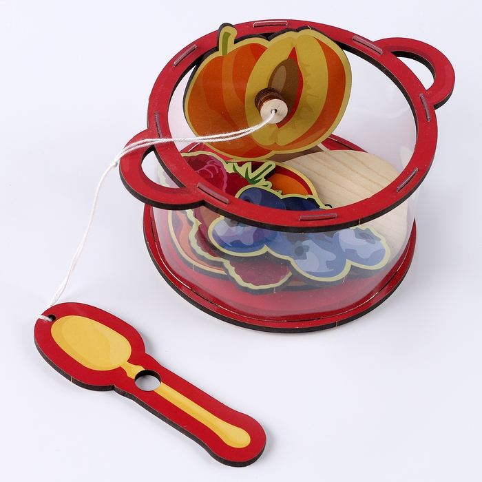 Разивающая игра сортер &laquo;Кастрюля с вареньем&raquo;