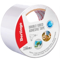 Клейкая лента двусторонняя Berlingo 50 мм х 10 м Клейкая лента двусторонняя Berlingo 50 мм х 10 м
