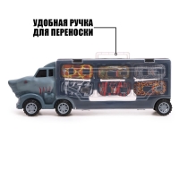 Грузовик &laquo;Акула. Перевозчик&raquo;, с машинками 6 шт.