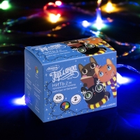 Гирлянда «Нить» 2 м, IP20, прозрачная нить, 20 LED, 2 режима, батарейки AAх3 (нет в комплекте), свечение мульти Гирлянда «Нить» 2 м, IP20, прозрачная нить, 20 LED, 2 режима, батарейки AAх3 (нет в комплекте), свечение мульти