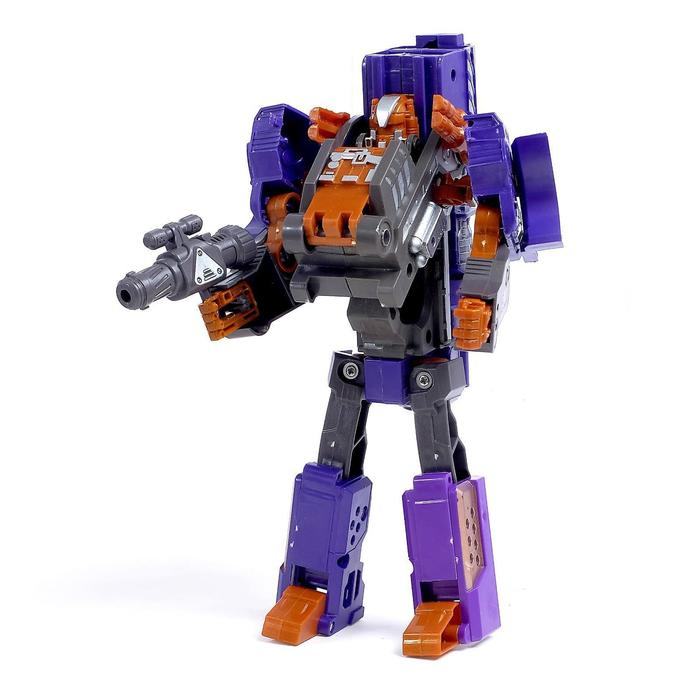 Бластер «Титан», трансформируется, стреляет мягкими пулями, цвет фиолетовый Бластер «Титан», трансформируется, стреляет мягкими пулями, цвет фиолетовый