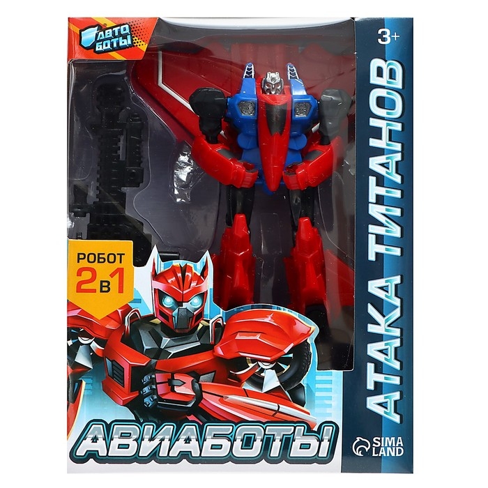 Робот &laquo;Истребитель&raquo;, трансформируется, цвет МИКС