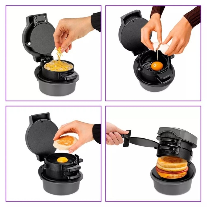 Сэндвичмейкер Kitfort КТ-3694, 700 Вт, d=10.5 см, шнур 1 м, чёрный Сэндвичмейкер Kitfort КТ-3694, 700 Вт, d=10.5 см, шнур 1 м, чёрный