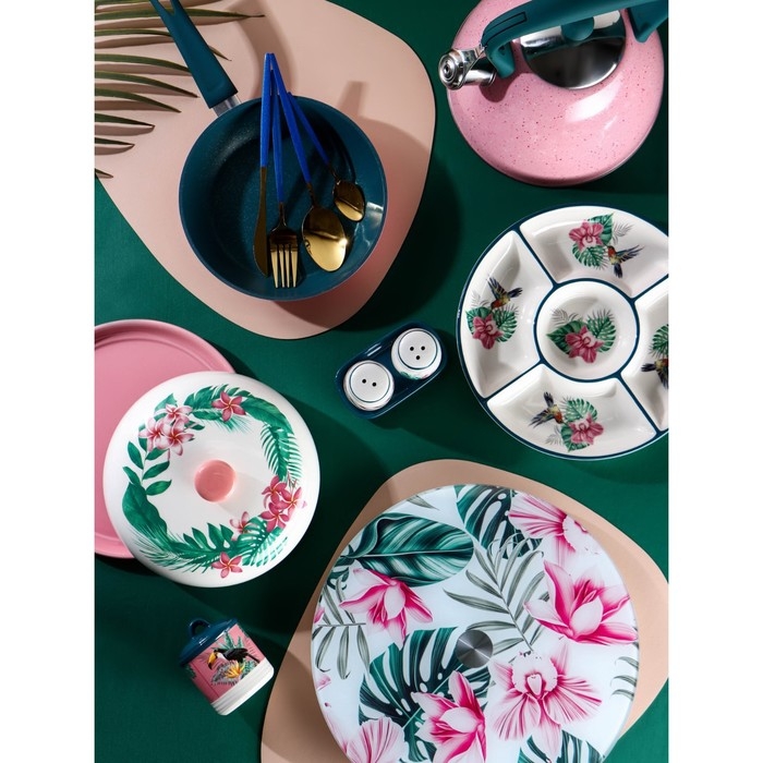 Сахарница Доляна &laquo;Тропики&raquo;, 150 мл, d=7 см