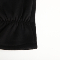 Перчатки женские, безразмерные, без утеплителя, цвет чёрный