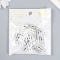 Декор для творчества дерево "Прищепка" МИКС набор 20 шт 2,5х0,7х0,3 см Декор для творчества дерево "Прищепка" МИКС набор 20 шт 2,5х0,7х0,3 см