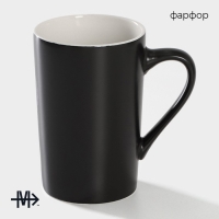 Кружка фарфоровая Magistro &laquo;Мандала&raquo;, 380 мл, фиолетовый узор