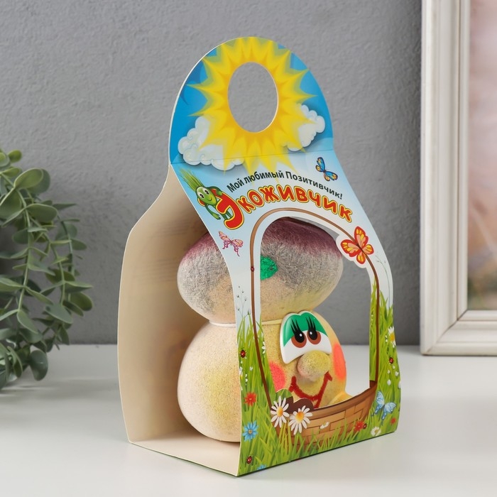 Растущий подарок травка Экоживчик "Боровик"