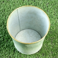 Кашпо "Ведерко Генри" зеленый, 10х10х10см Кашпо "Ведерко Генри" зеленый, 10х10х10см