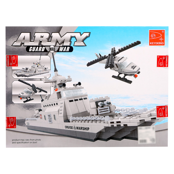 Конструктор &laquo;Боевой катер&raquo;, 402 детали