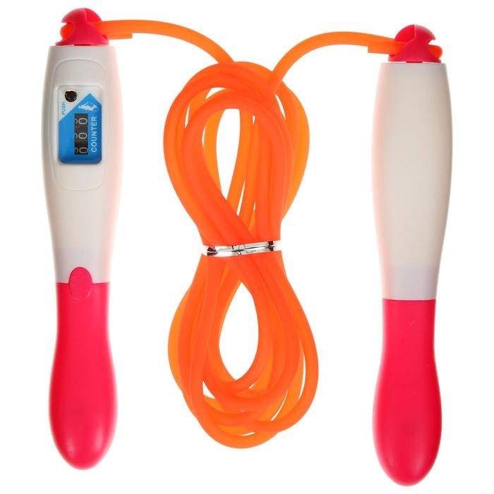 Скакалка со счётчиком, 2,7 м, цвета МИКС