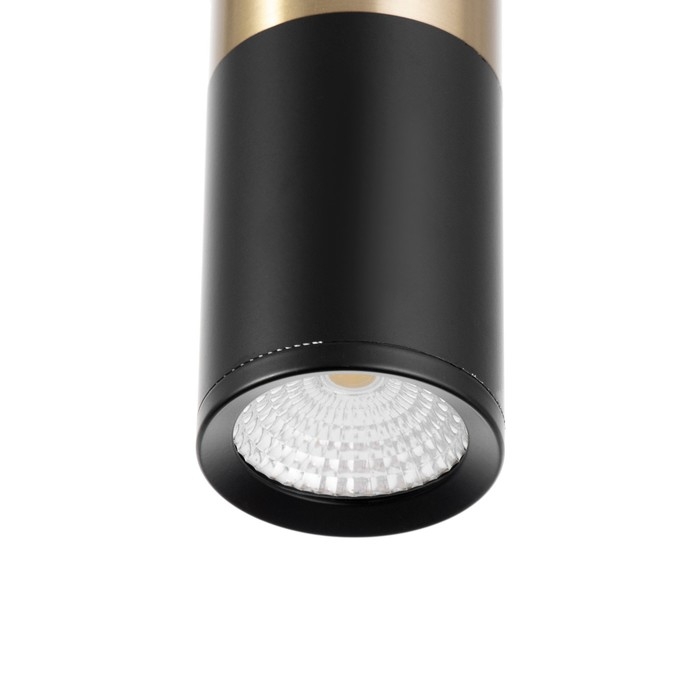 Светильник BayerLux Подвес BayerLuxной "Холли" 3хLED 15Вт 4000К черный золото 6х6х33-233см