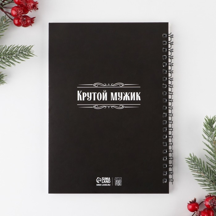 Новый год. Ежедневник в подарочной коробке &laquo;Хозяину жизни&raquo;, А5, 60 листов, на гребне