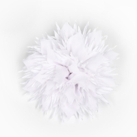 Выпускной. Бант для волос на резинке, белый, 11 см, Минни Маус Выпускной. Бант для волос на резинке, белый, 11 см, Минни Маус