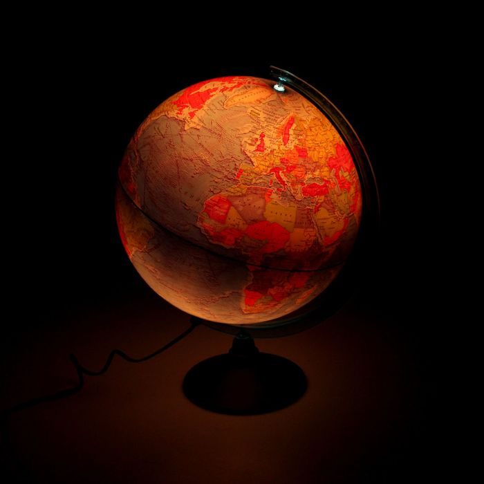 Глoбус политический &laquo;Классик Евро&raquo;, диаметр 320 мм, с подсветкой