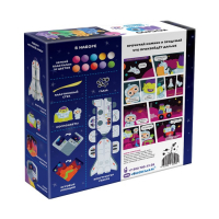 Набор легкого пластилина с 3Д конструктором &laquo;КосмоМО&raquo;