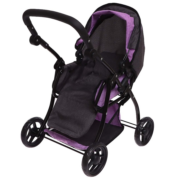 Коляска для кукол универсальная, с корзиной, металл Коляска для кукол универсальная, с корзиной, металл